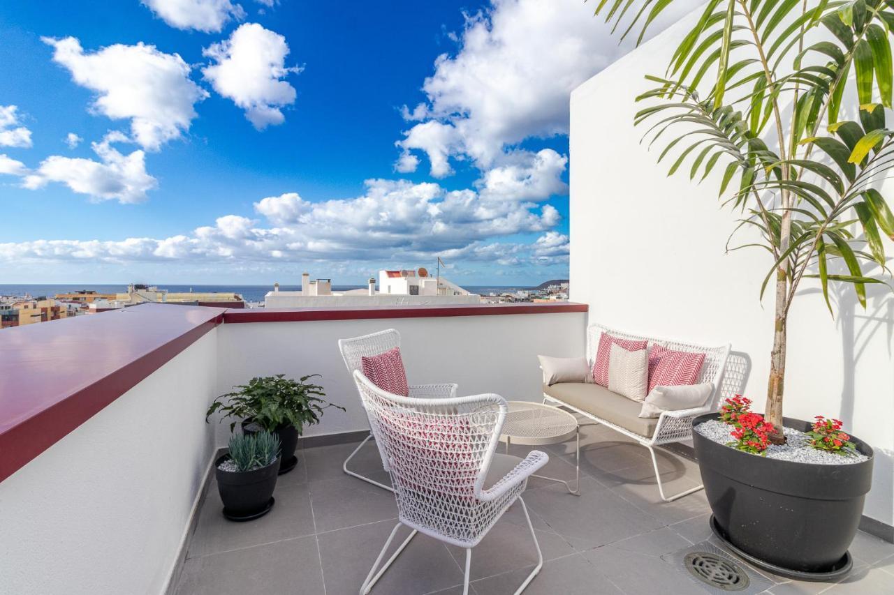 Flatguest Viriato - Wifi - Ac - Terraza Compartida Daire Las Palmas de Gran Canaria Dış mekan fotoğraf