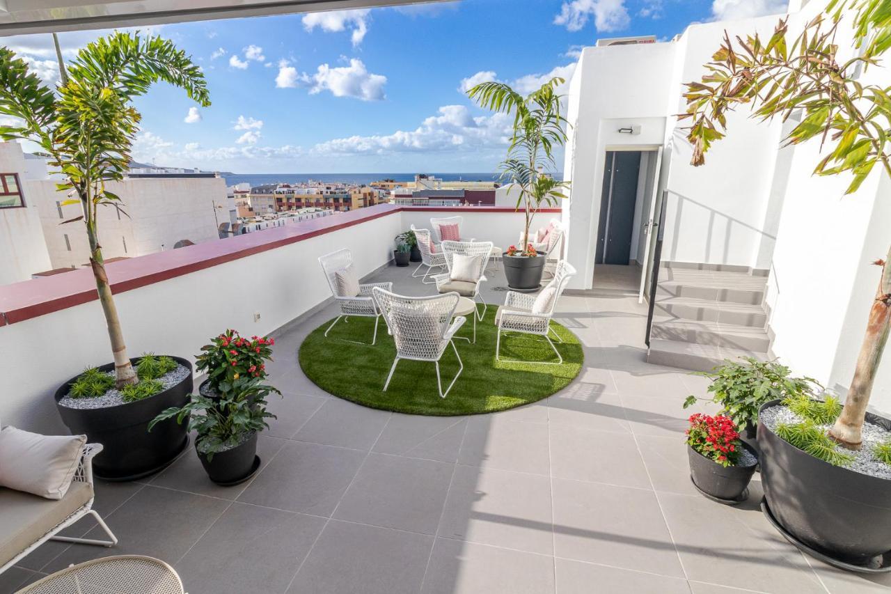 Flatguest Viriato - Wifi - Ac - Terraza Compartida Daire Las Palmas de Gran Canaria Dış mekan fotoğraf